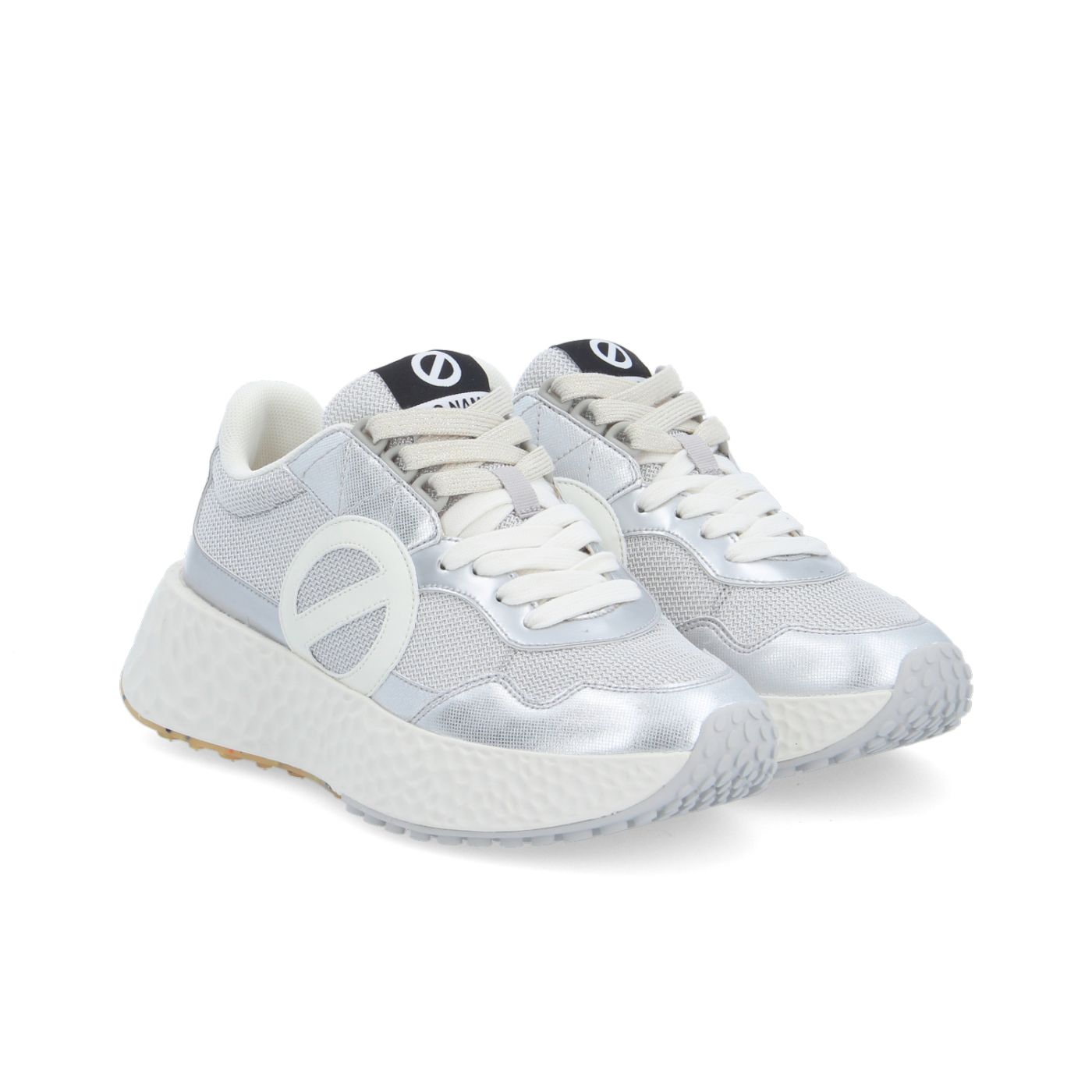 CARTER JOGGER W - METAL/KNIT/GLIT - GRIS/ARGENT